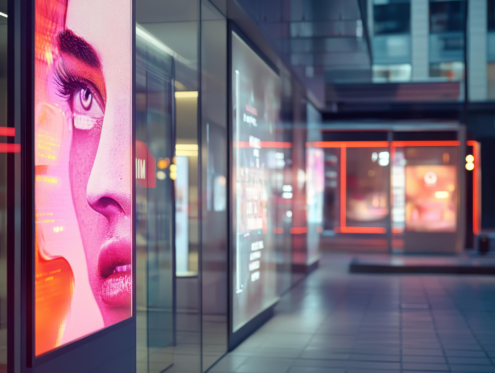 Publicité sur vitrines pour commerces, habillage adhésif sur mesure pour attirer l’attention des clients.