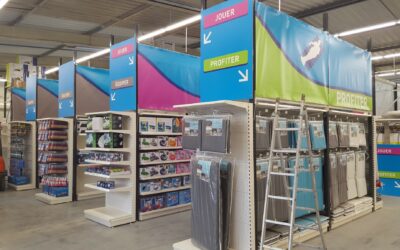 banderole roll'up calicot bache voile kakémono